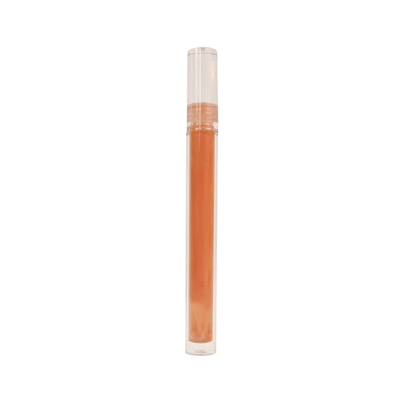 BIBICC Strawberry Fruit Flavor Thick Base Shiny Glitter Glossy Oil Lipgloss